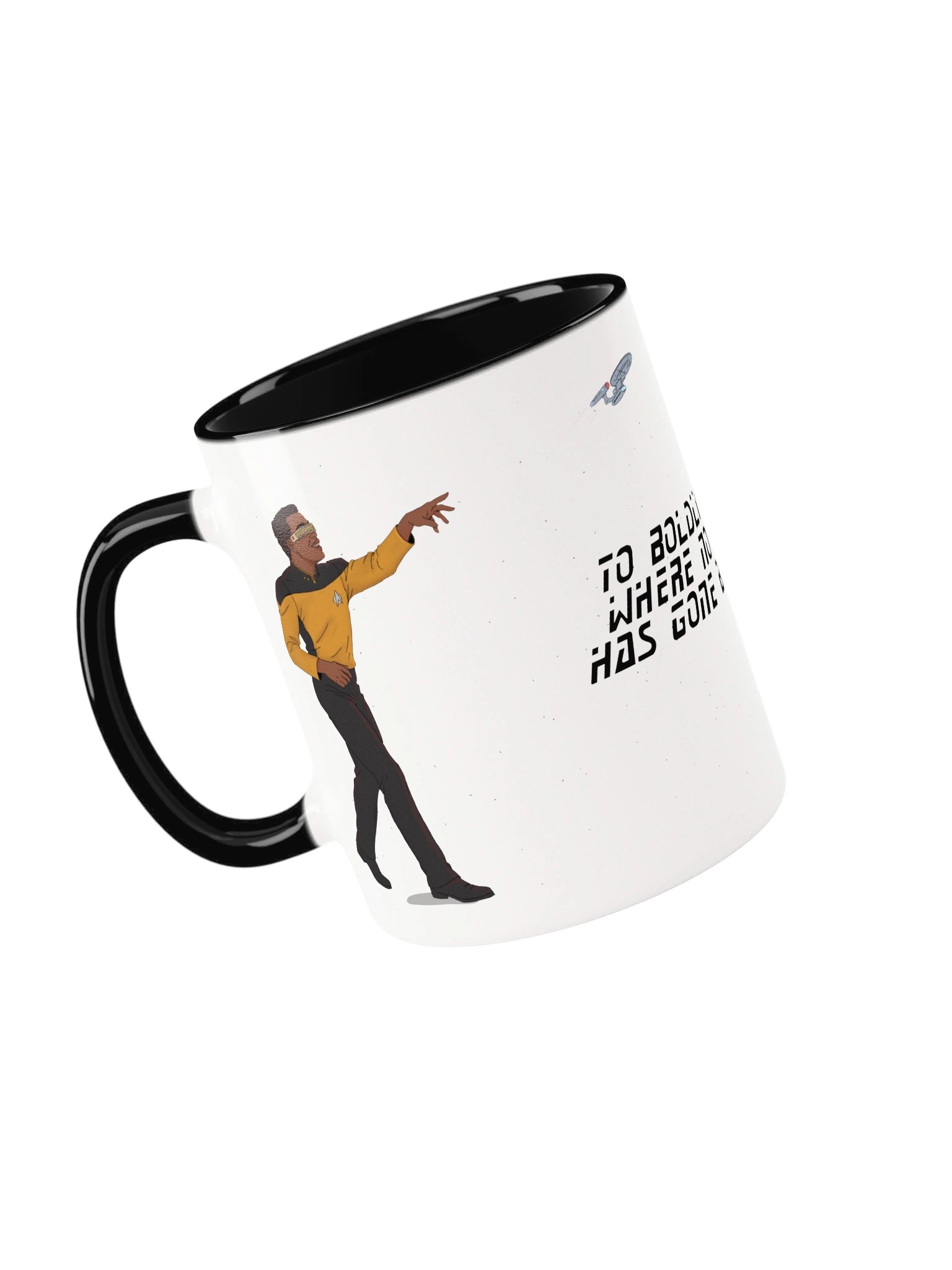 A Friendly Test Flight Mug - White product image (3)