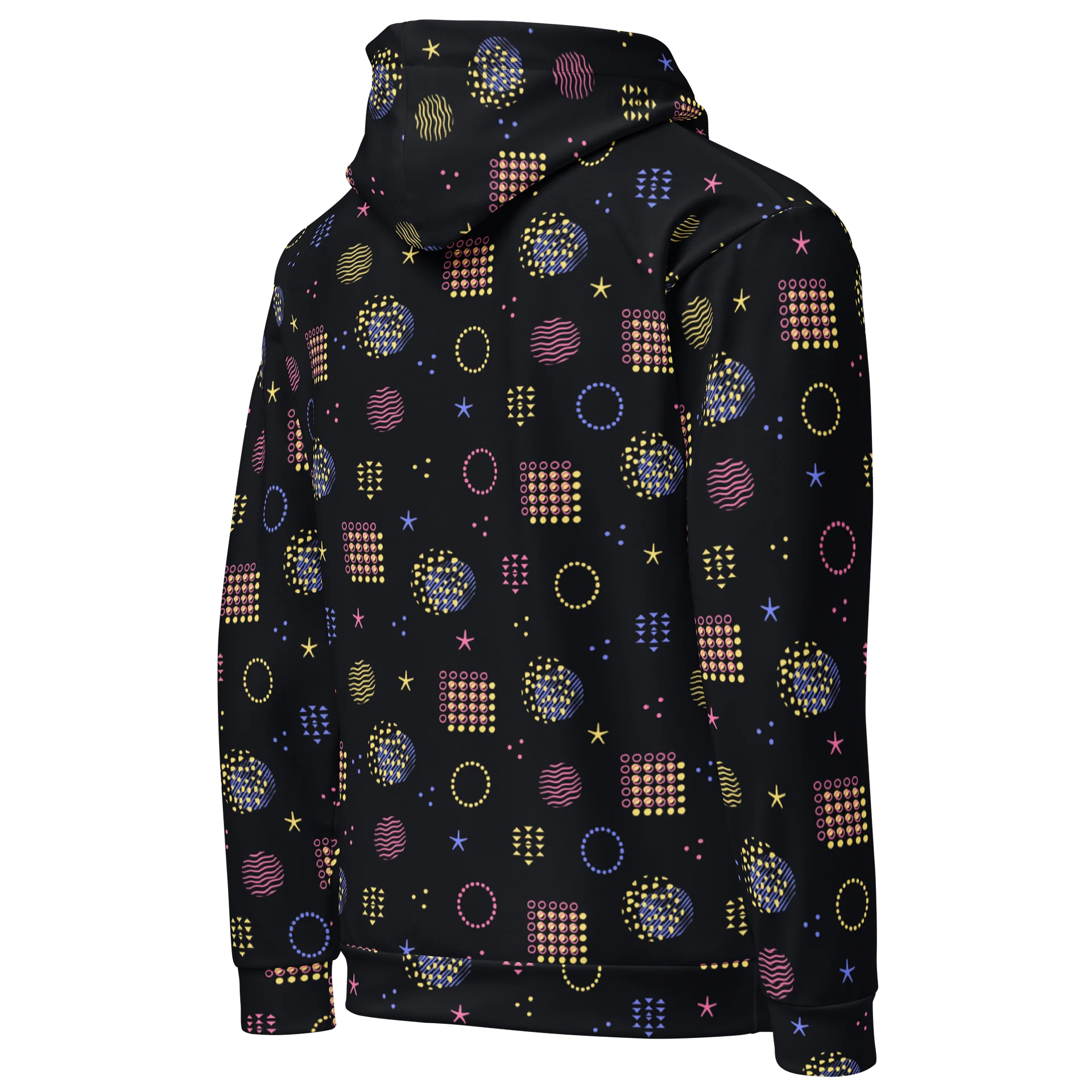 Comfortable Unisex Hoodie with Cosmic Geometry Print product image (5)