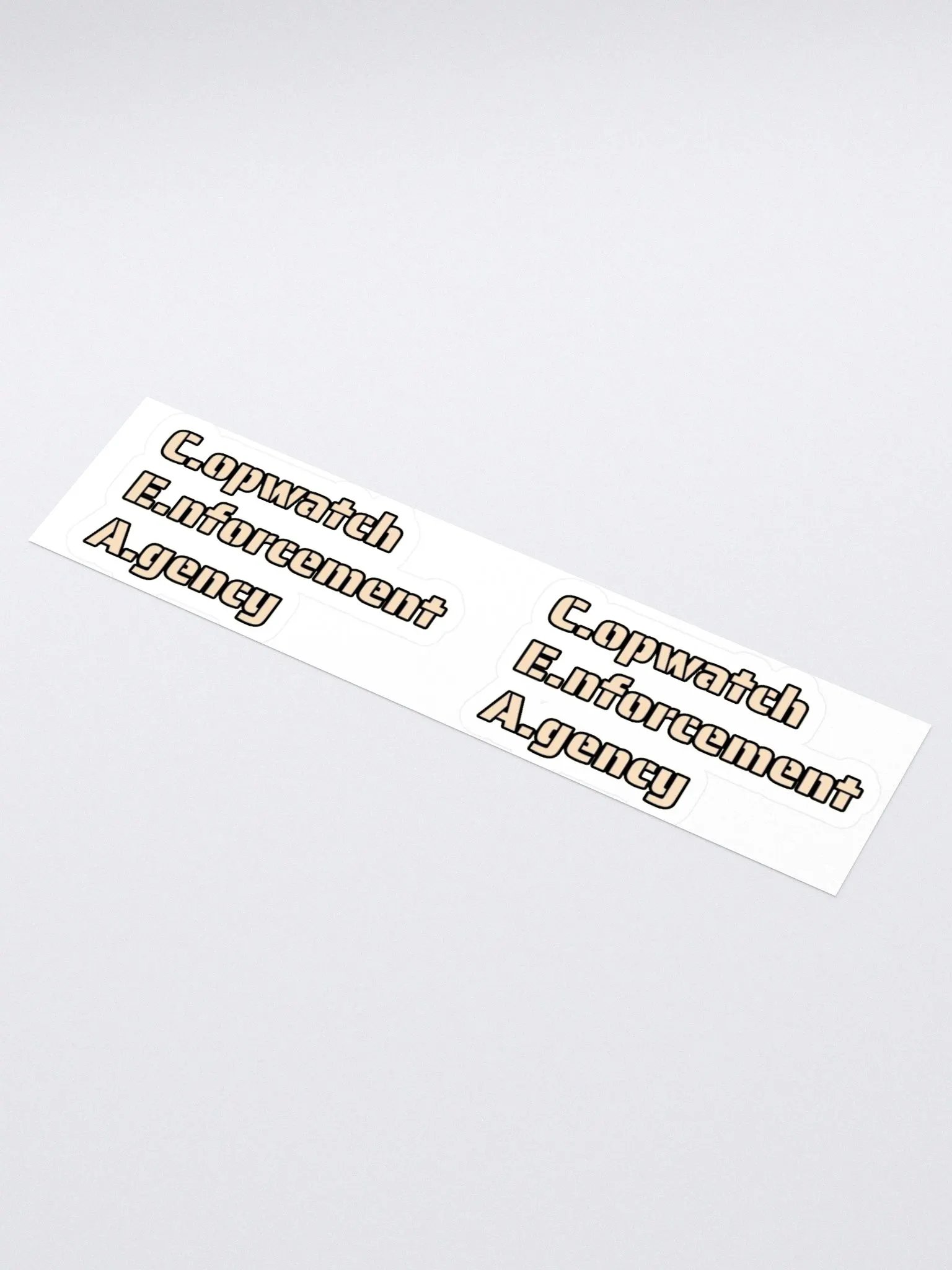 COPWATCH ENFORCEMENT AGENCY product image (1)