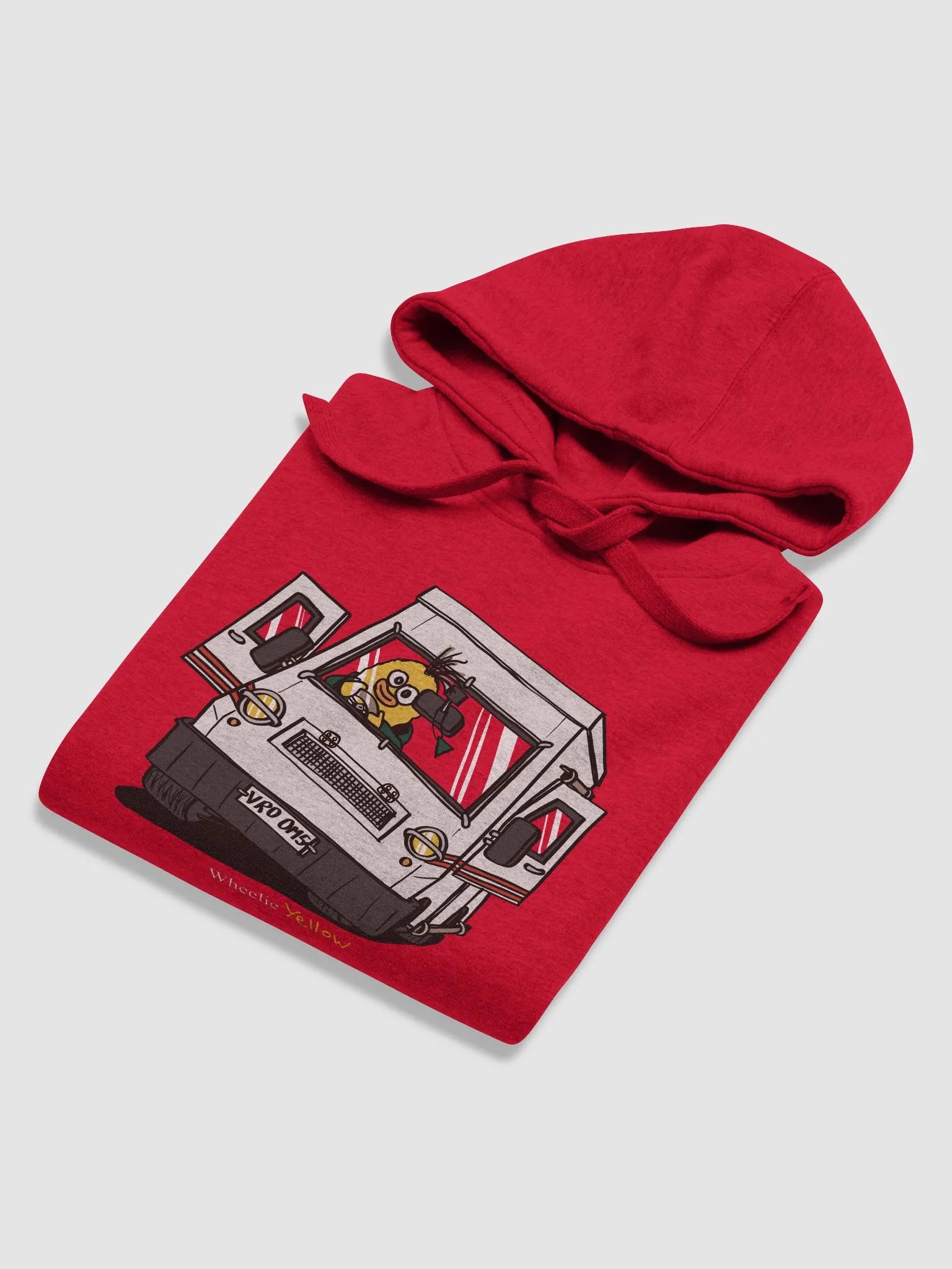Wheelie Yellow van hoody! product image (2)