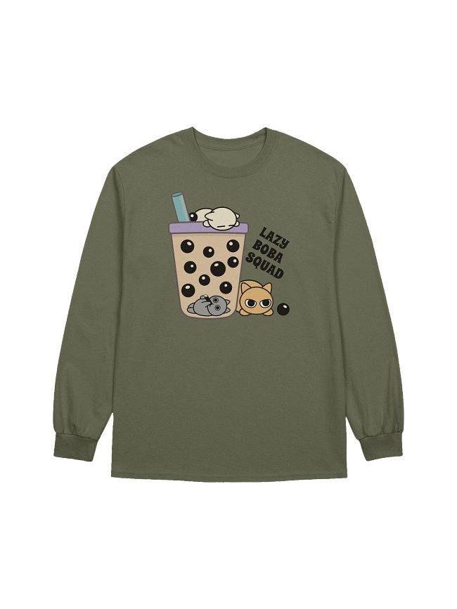 Foodie Cats Unisex Adult Long Sleeve T-shirts