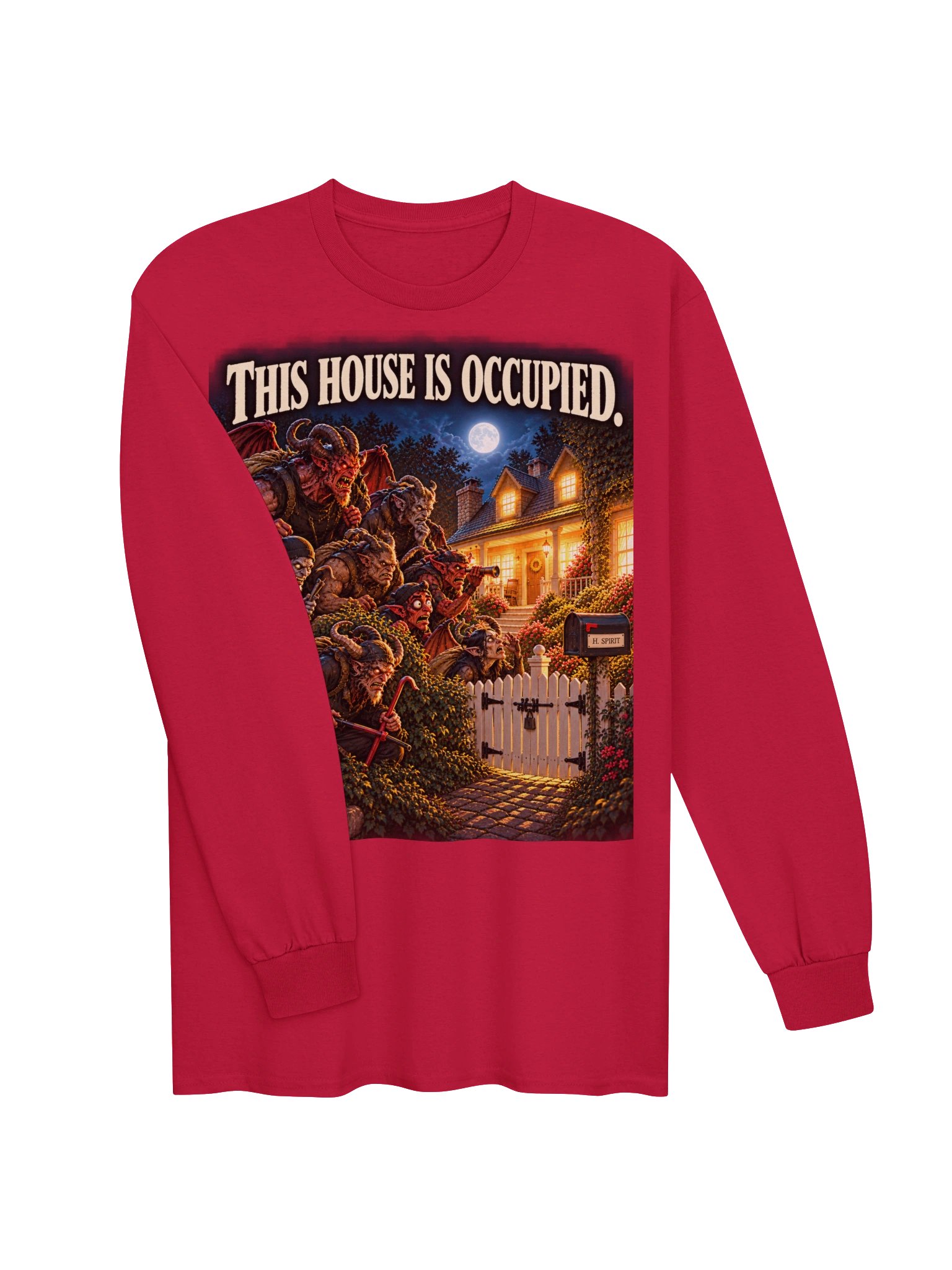 Full House Long-sleeve T-shirt product image (27)
