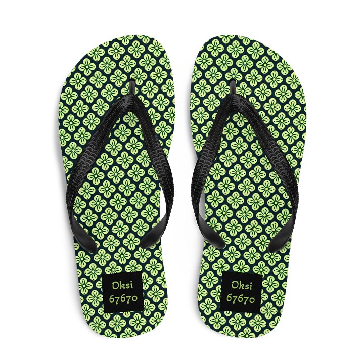 Symmetrical Bloom Flip-Flops product image (2)