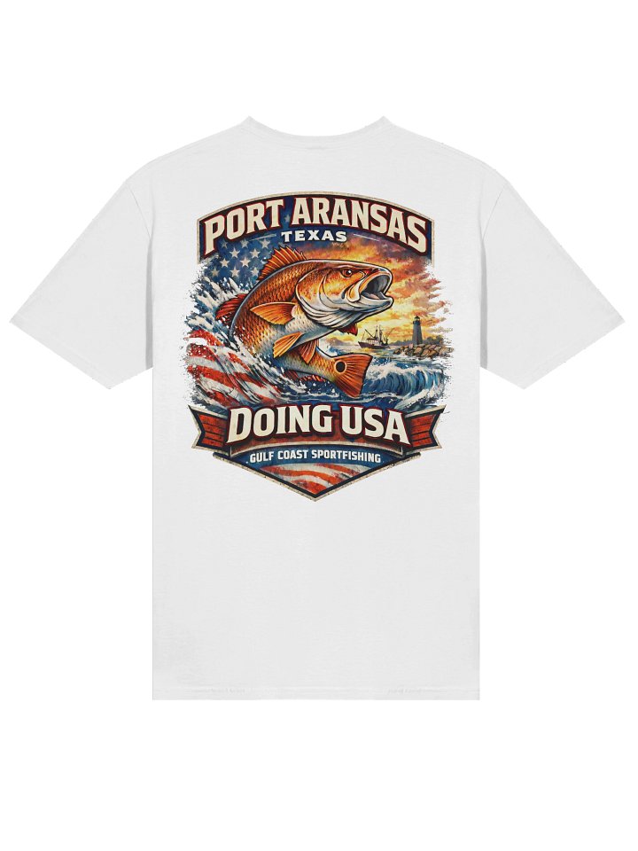 Port Aransas Sportfishing Tee - Back Printed product image (113)