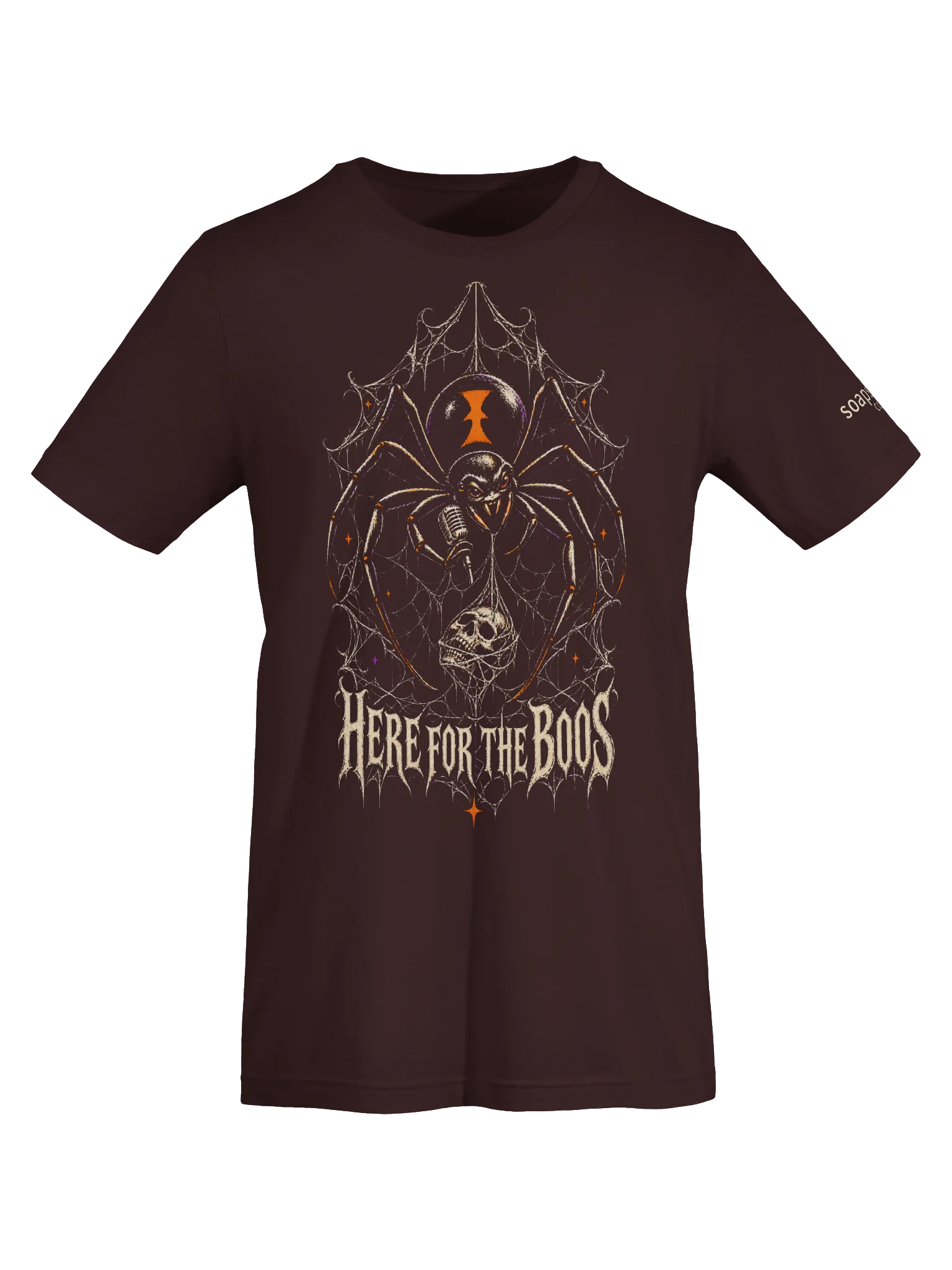 Here for the Boos Gothic Spider Tee product image (2)