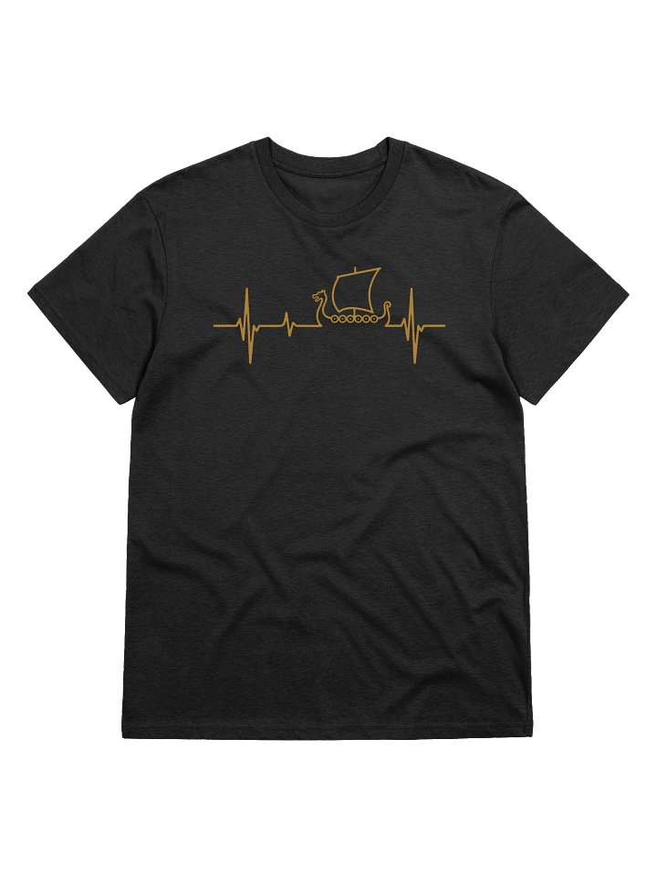 Linia życia wikinga - unisex t-shirt z bawełny organicznej product image (1)