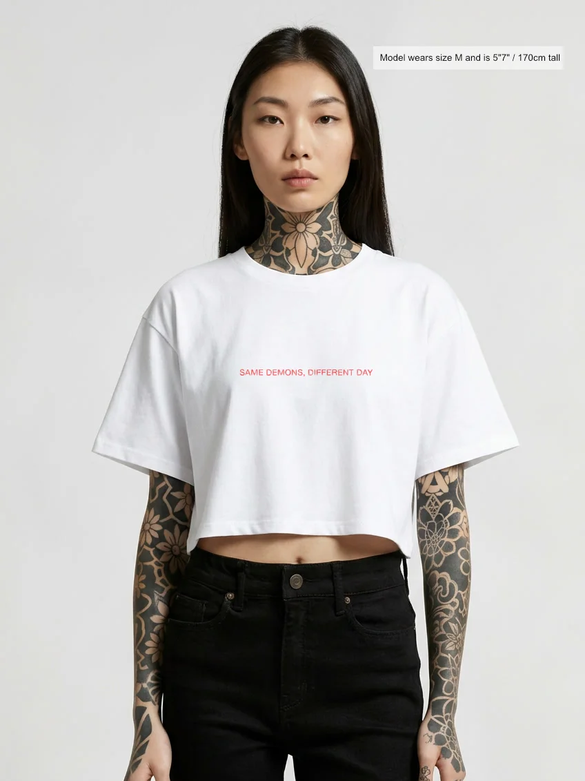 Same Demons 2 wms crop shirt Limited Edition product image (4)