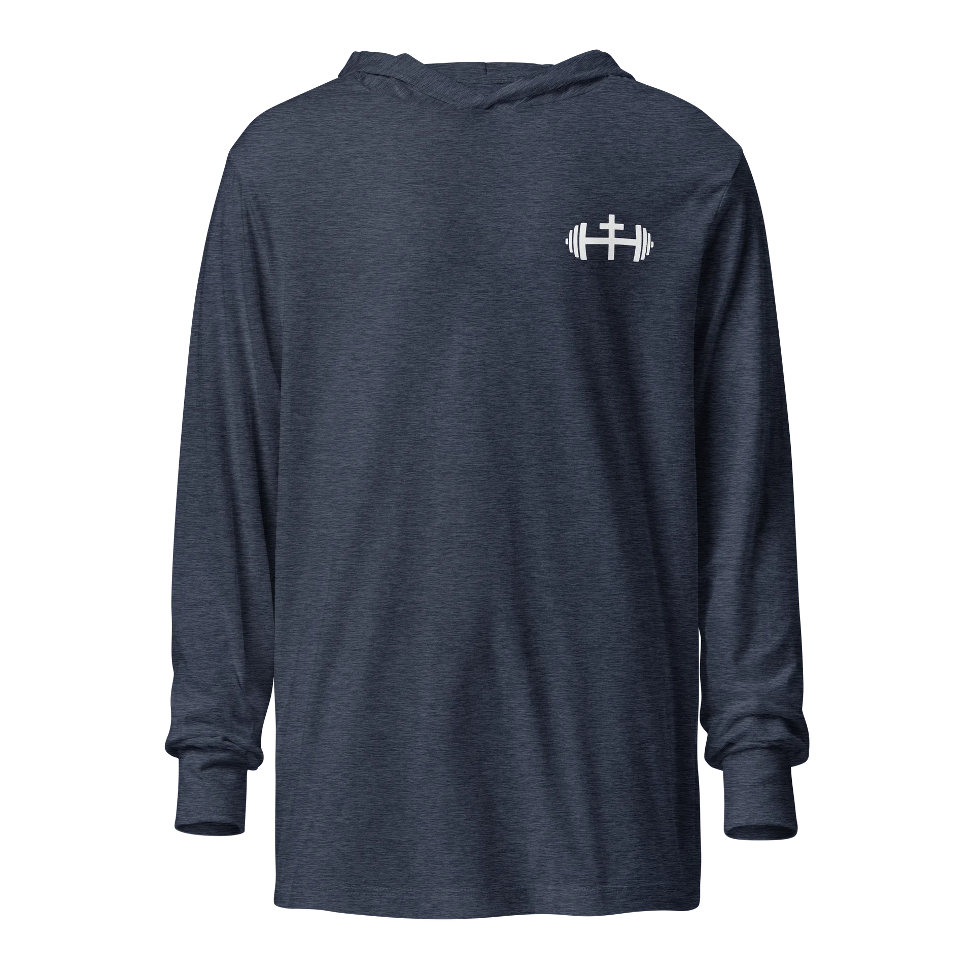 His House Unisex Hooded Long Sleeve Tee by His House