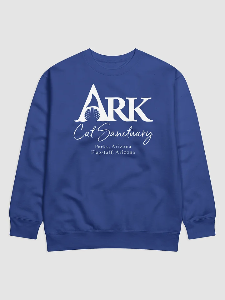 Ark Sweatshirt - Blue or Black, Large Front Logo product image (1)