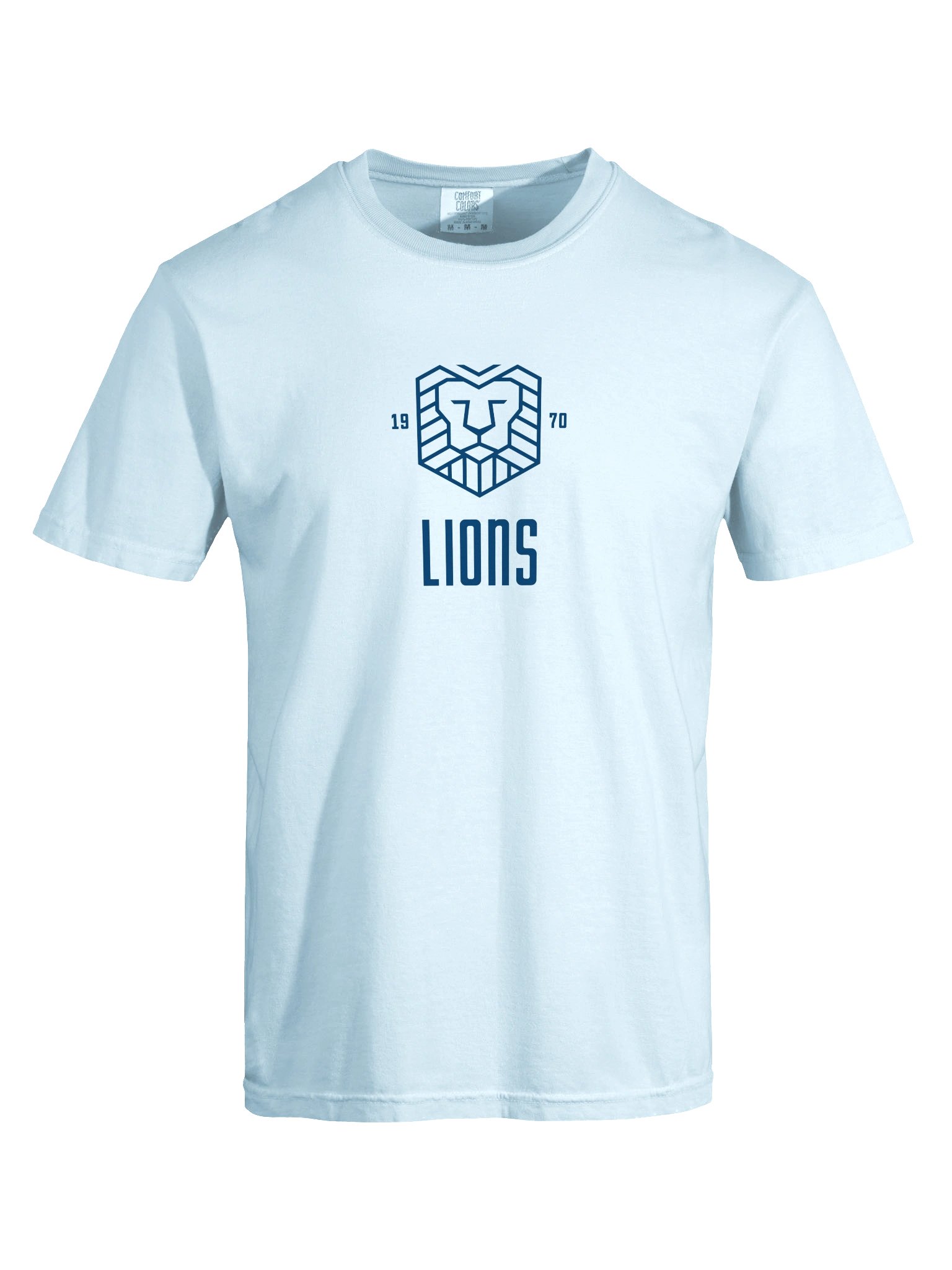 1970 Lions Logo (Navy) Tee - Comfort Colors product image (5)