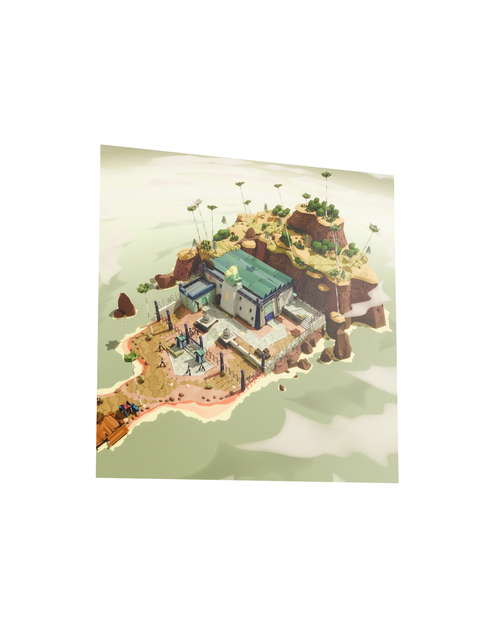 Brundle Island — Art Print product image (3)