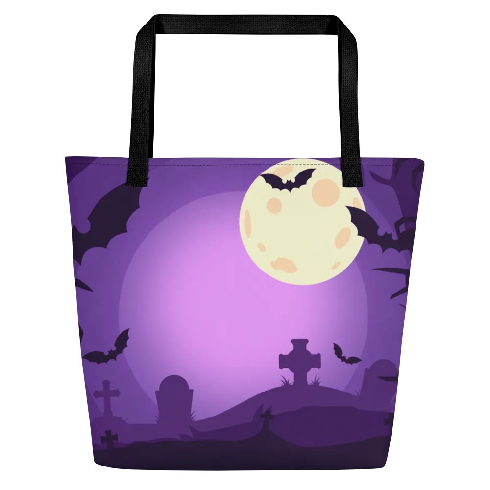 All-Over Print Large Tote Bag w/ Pocket product image (3)