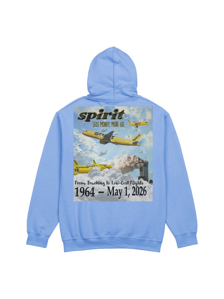 NEVER FORGET SPIRIT AIRLINES 🙏🏾🕊️✨ — HOODIE (LIGHT + FULL) product image (10)