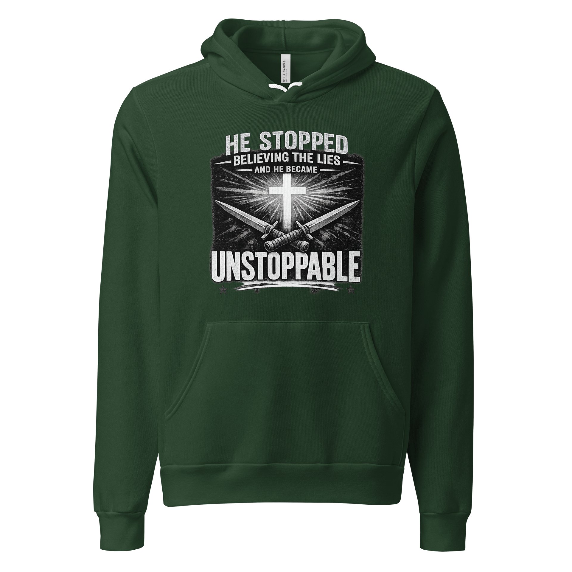 Unstoppable Faith Men’s Hoodie product image (1)