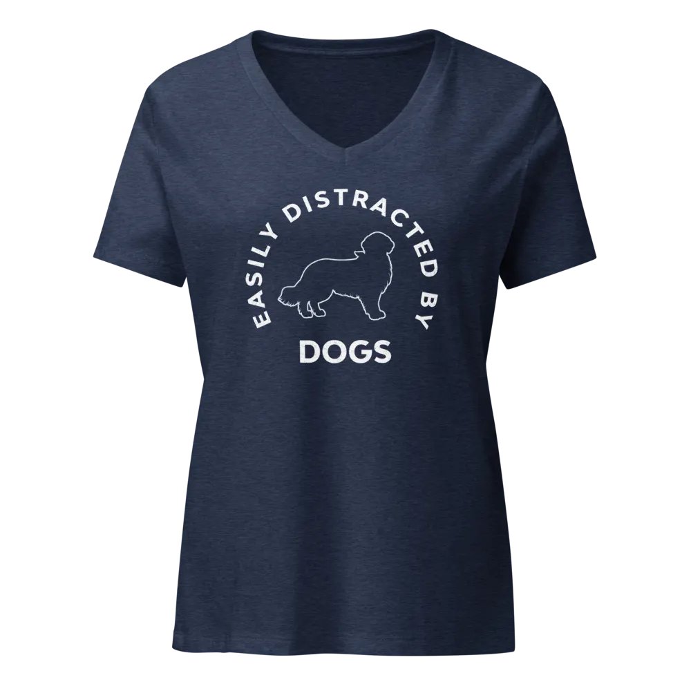 Easily Distracted by Dogs Bella+Canvas Short Sleeve T-Shirt product image (1)