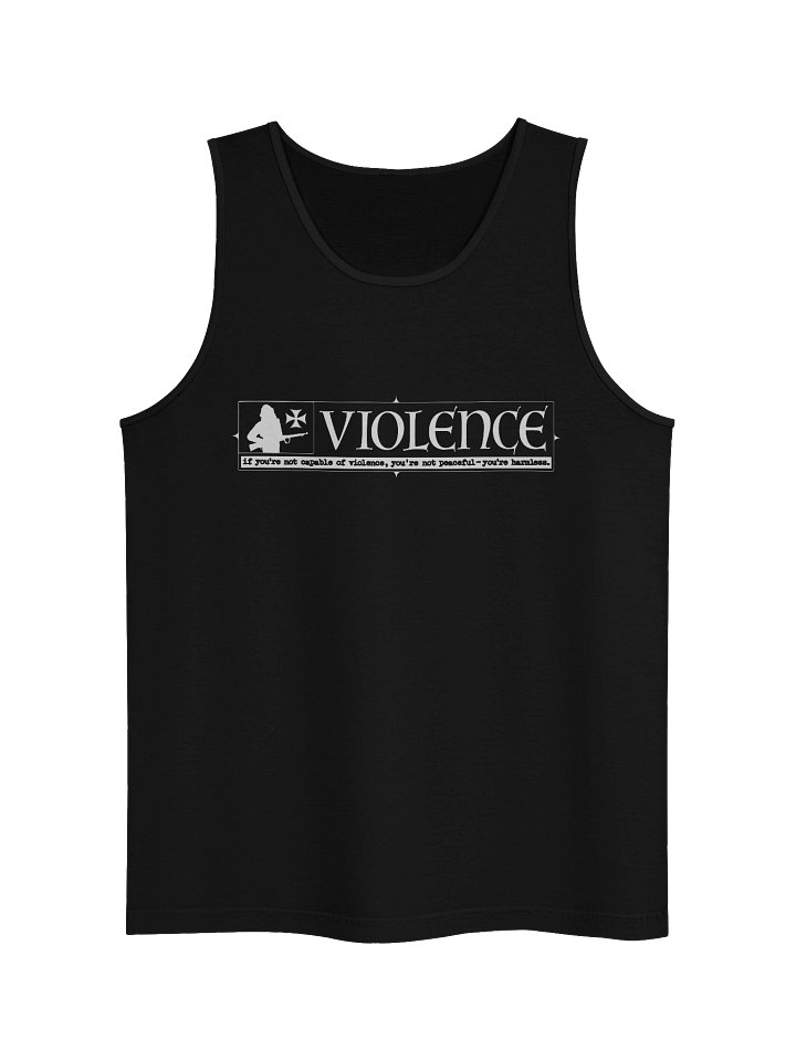 "GIVE VIOLENCE A CHANCE" TANKTOP product image (1)