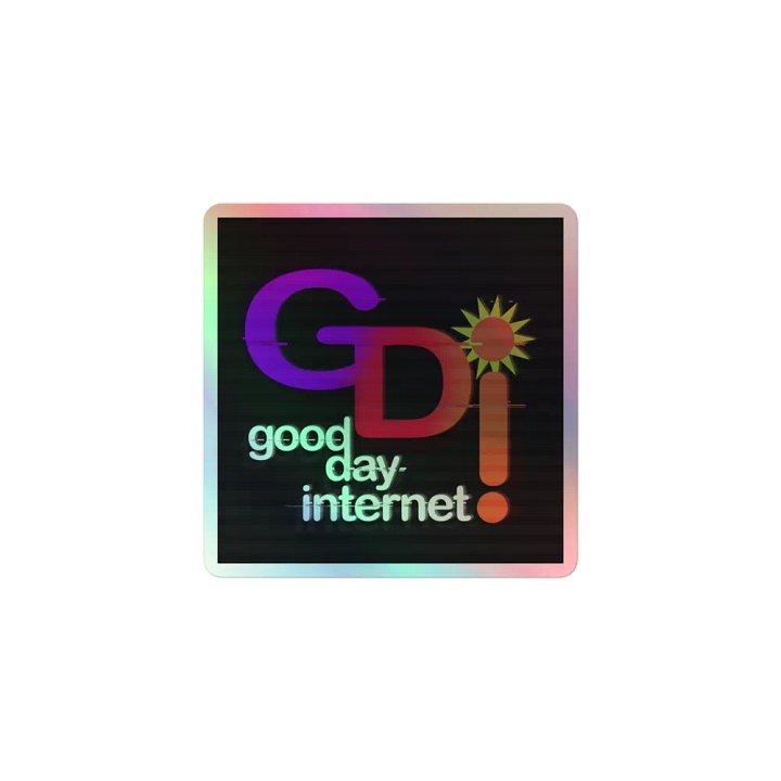 GDI Holographic Sticker product image (1)