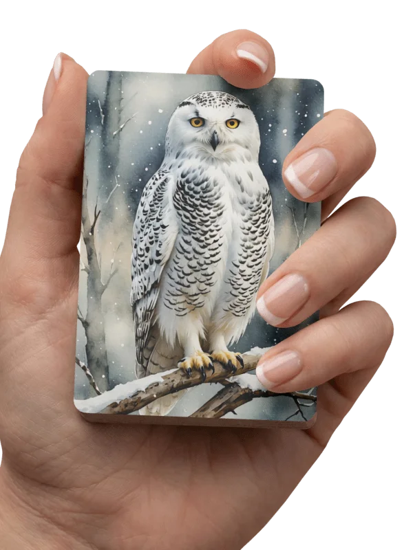 Snowy Owl Playing Cards product image (3)