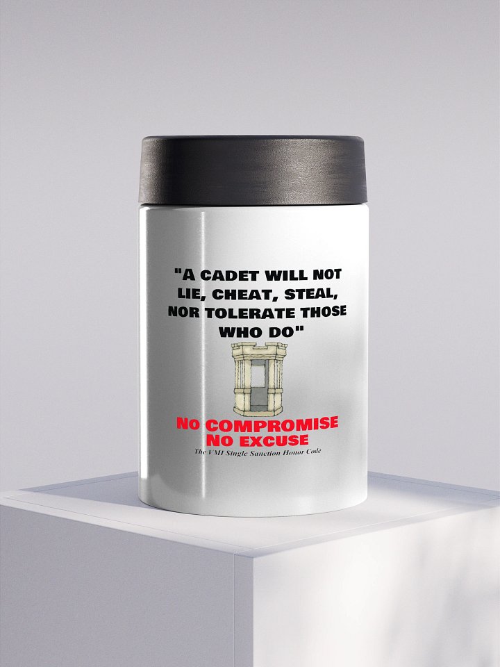 Honor Code Stainless Steel Koozie product image (1)