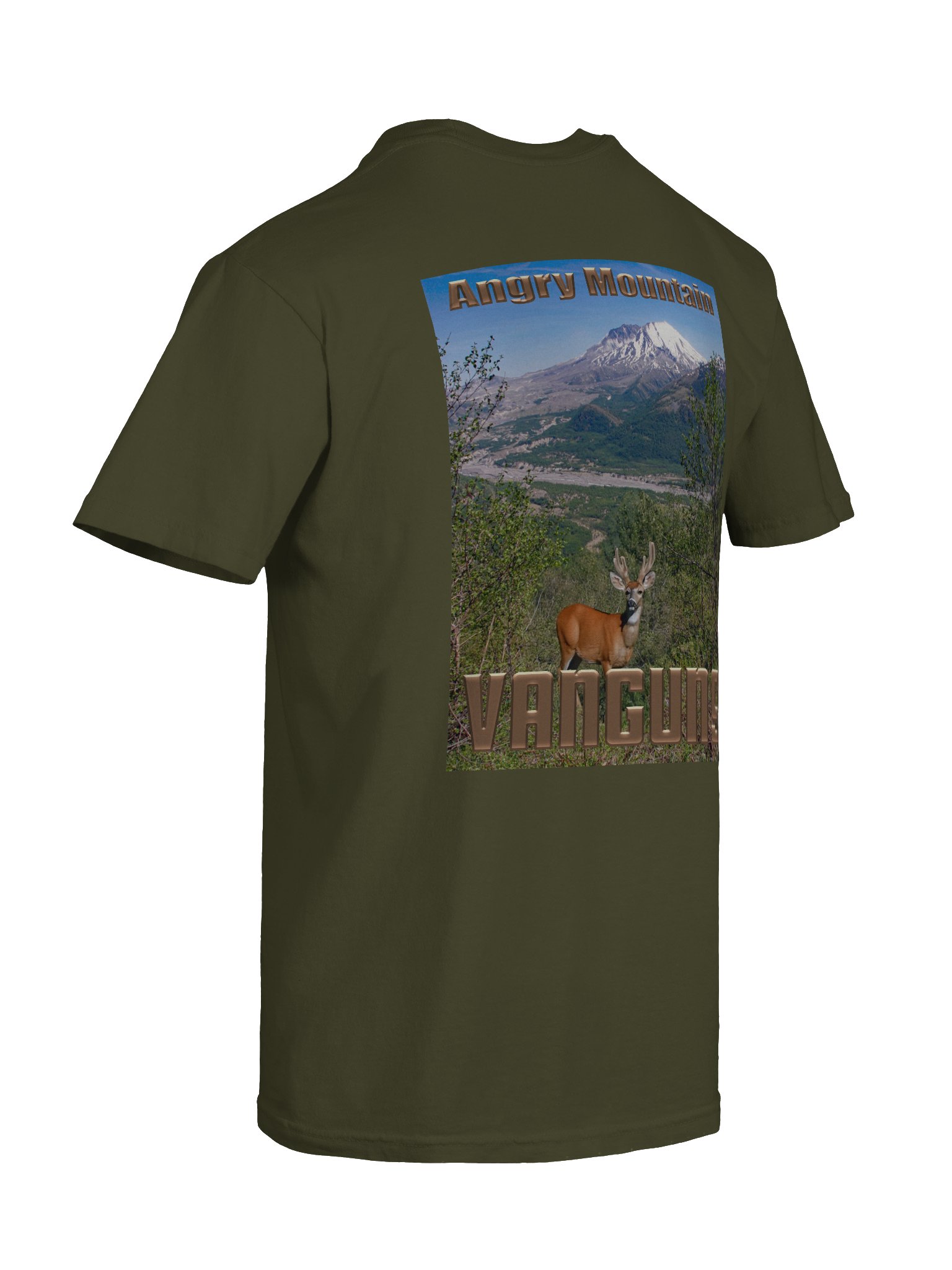VANGUNS Angry Mountain Premium Tee product image (40)
