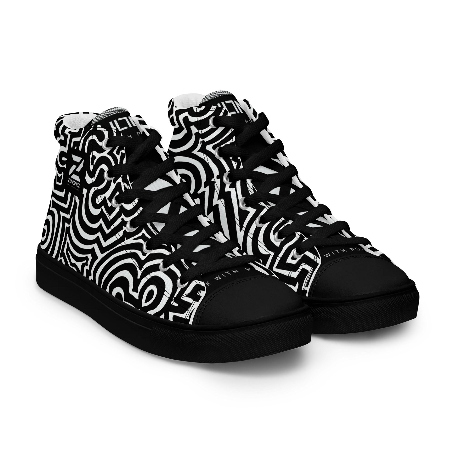 Optical Allusion Women's High Tops product image (8)
