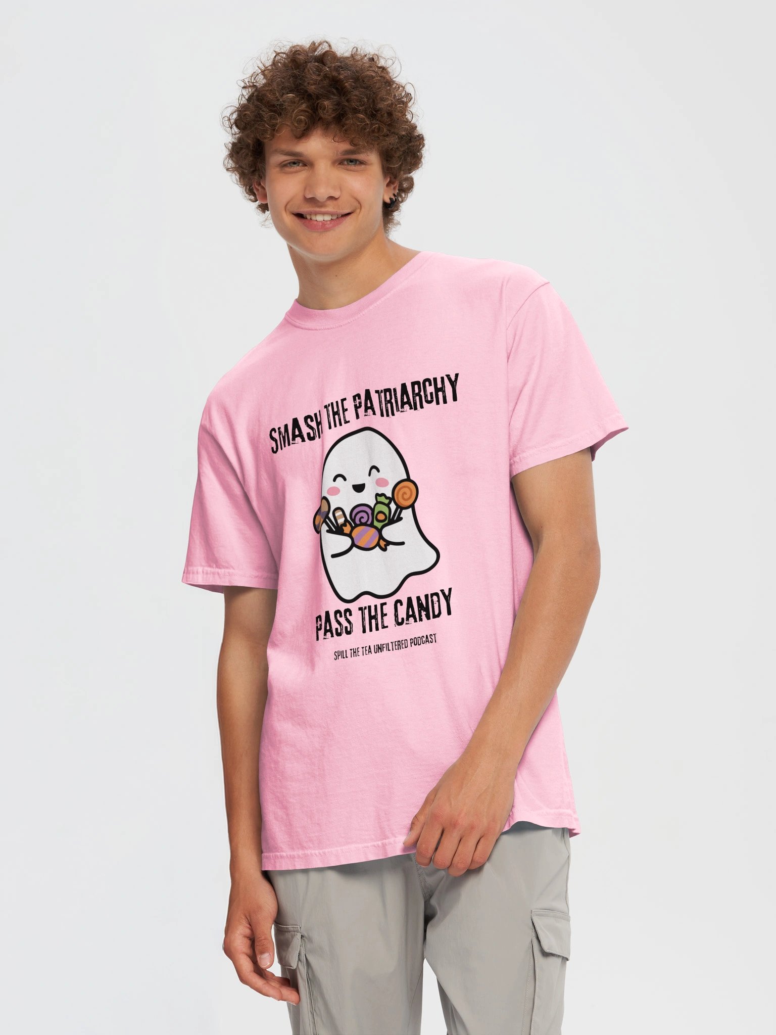 Smash the Patriarchy Ghost Tee product image (5)
