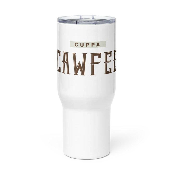 Cuppa Cawfee Travel Mug with a Handle product image (2)