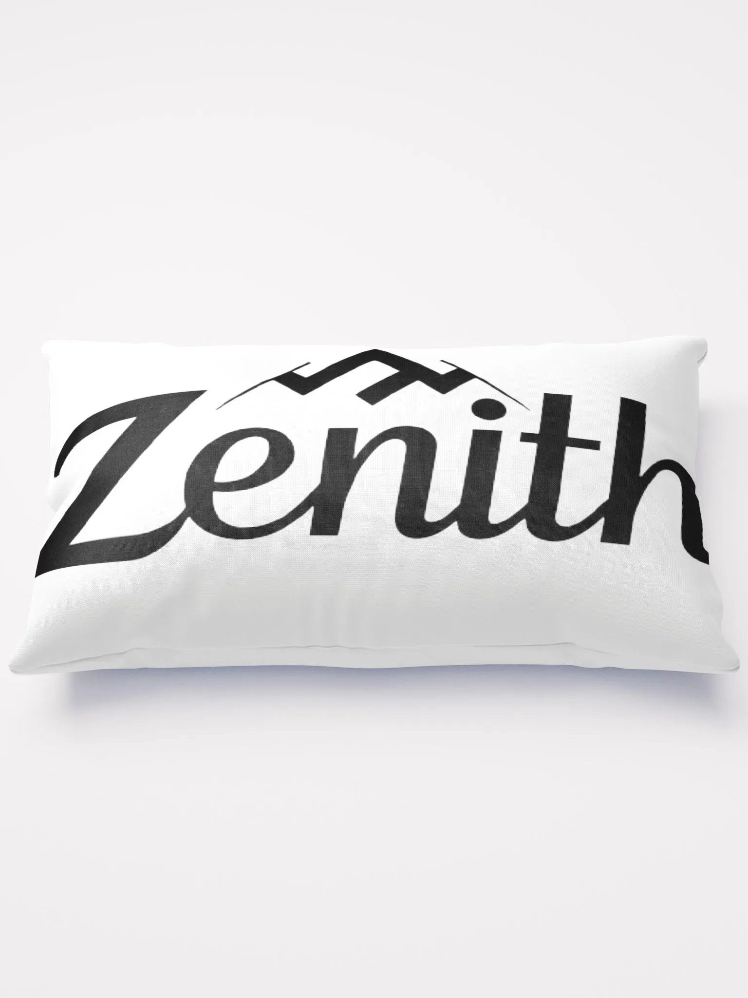 Zenith White Decorative Pillow - Mountain Design product image (1)
