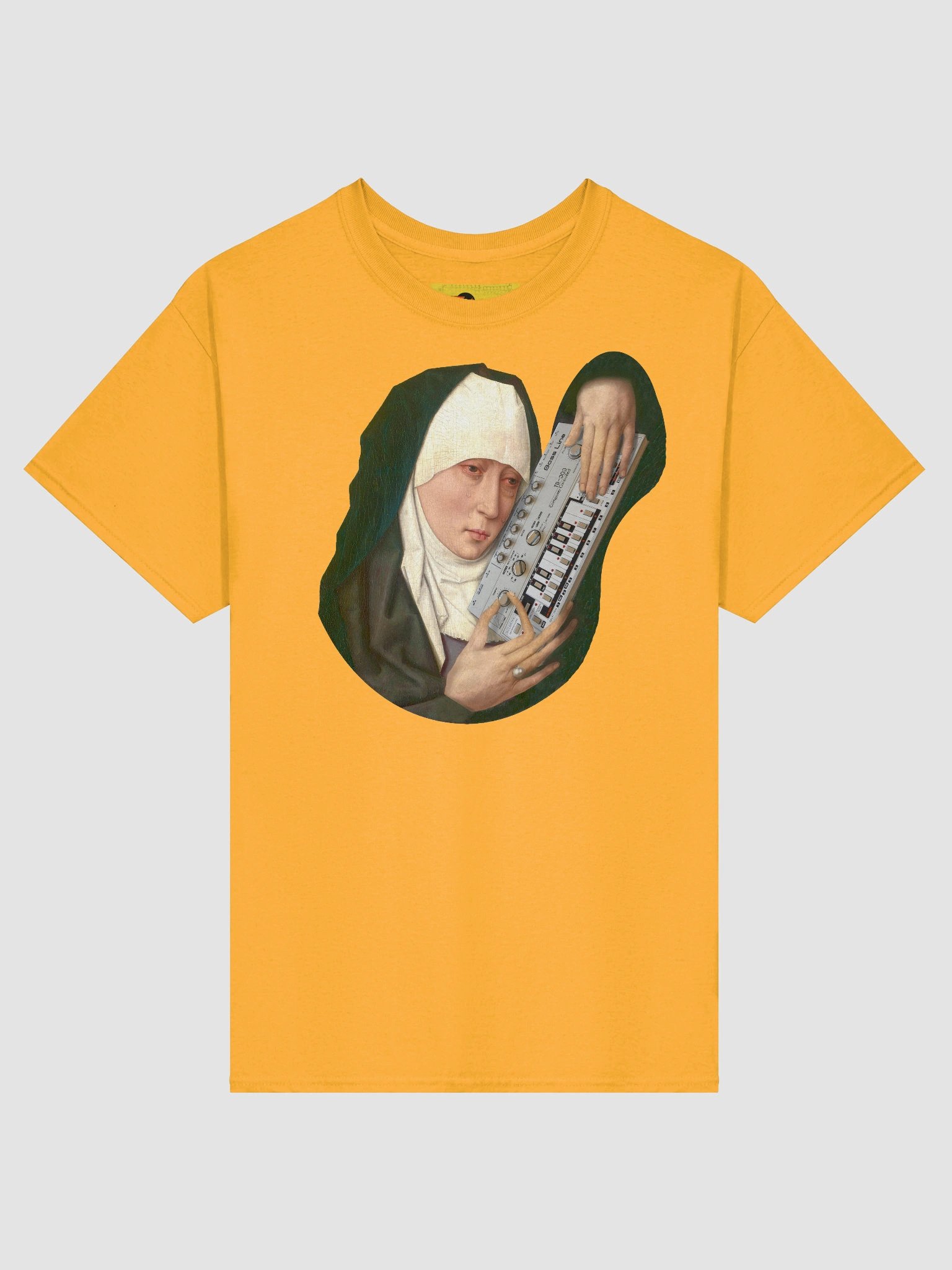 Mater Dolorosa meets tb-3-0-3 by Frank Fonik, Techno EDM Unisex t-shirt product image (2)