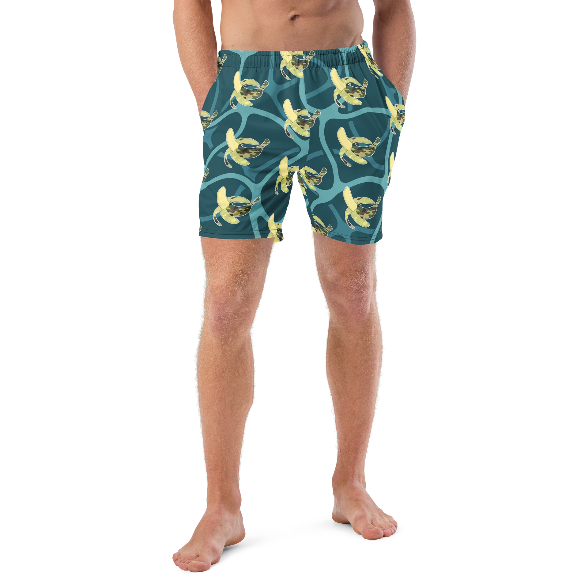 Banana Army Swim Trunks product image (4)