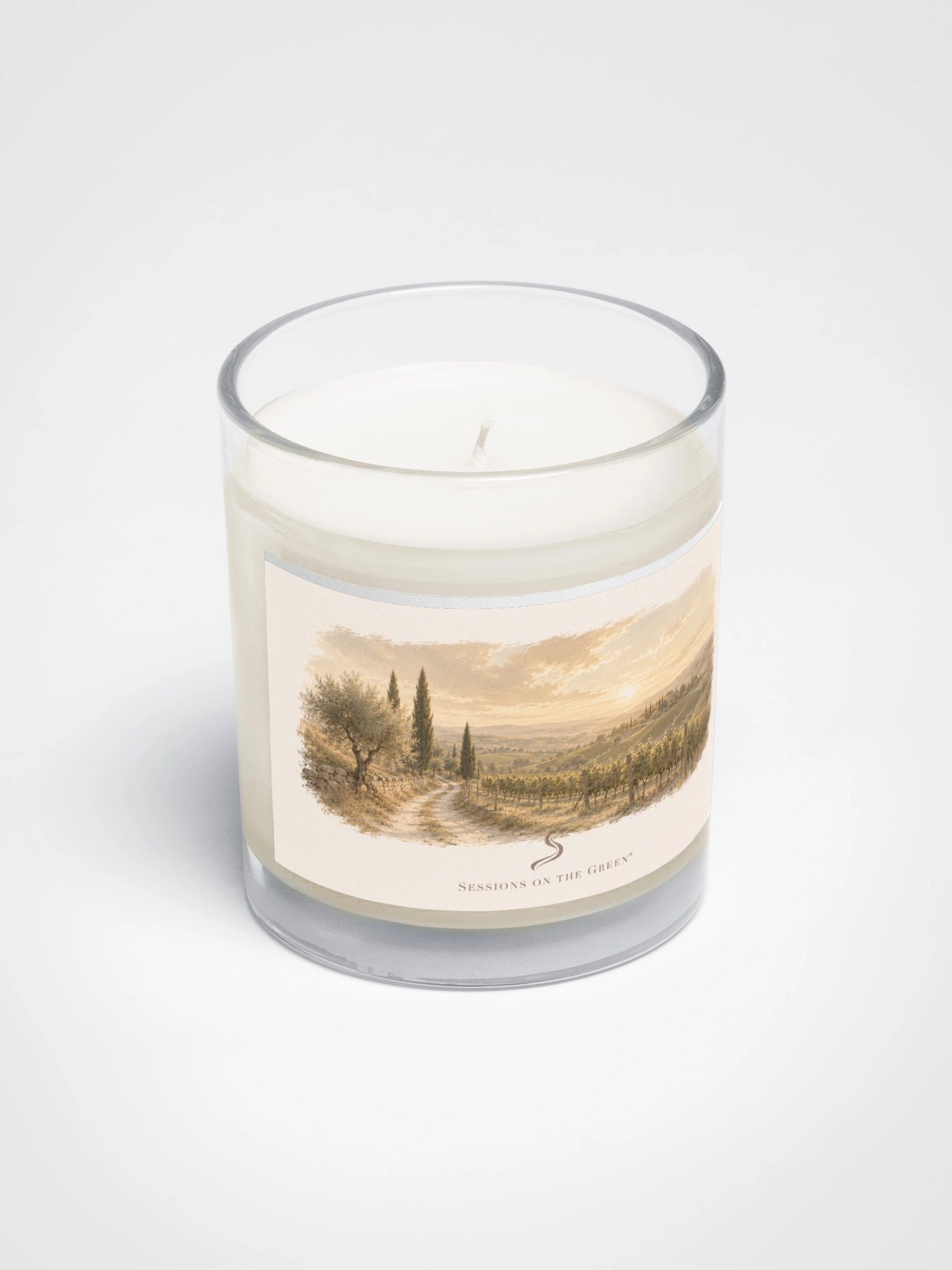 Vineyard at Golden Hour — Unscented Soy Art Candle product image (2)