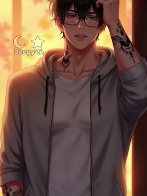 Oh! Hey! Didn't expect to see you here...#deepvoice #boyfriendasmr #voiceactor #roleplayasmr #deepyva
