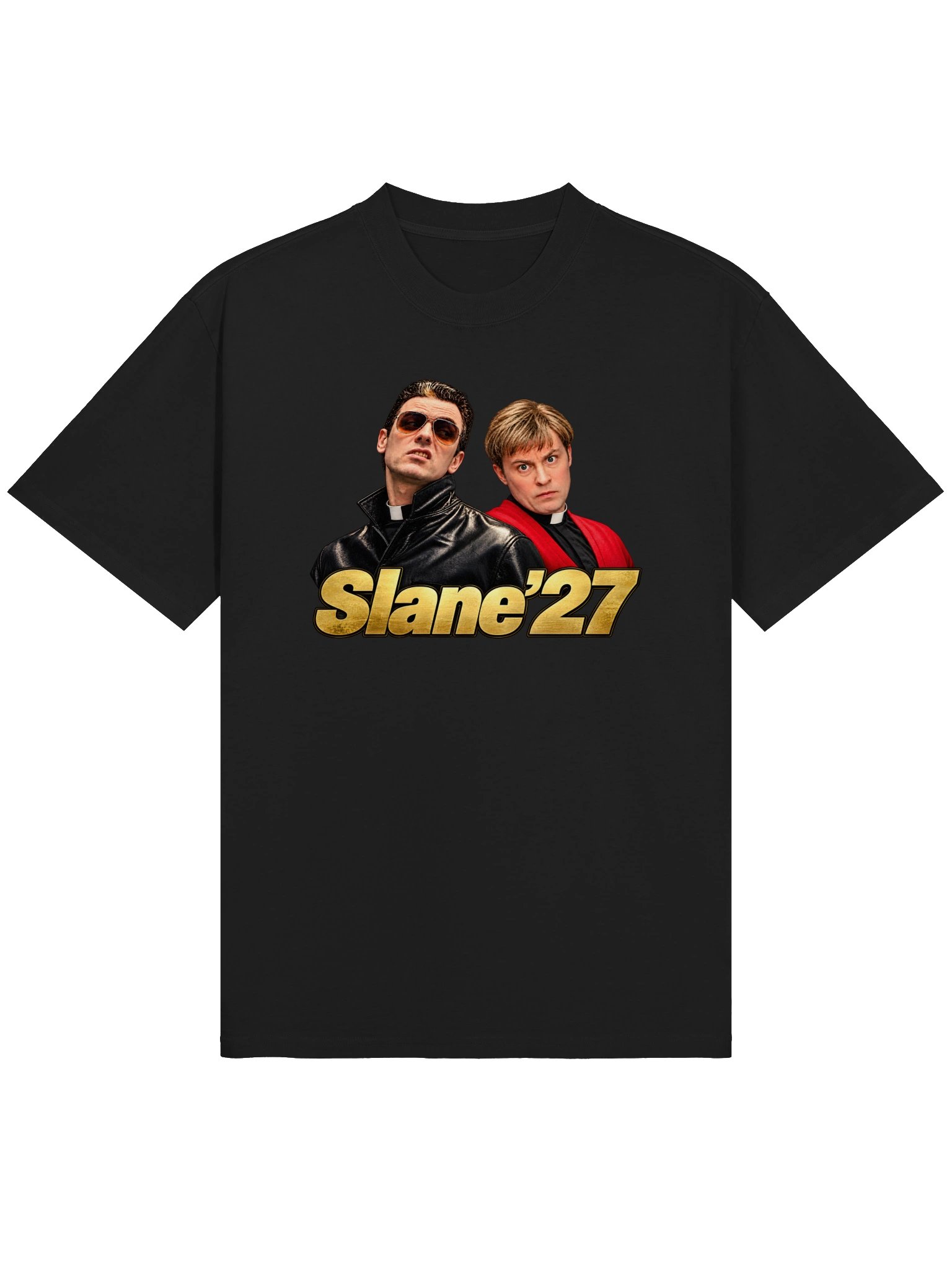 Slane ’27 Oversized Faded T-Shirt | 90s Britpop Inspired Tee product image (1)