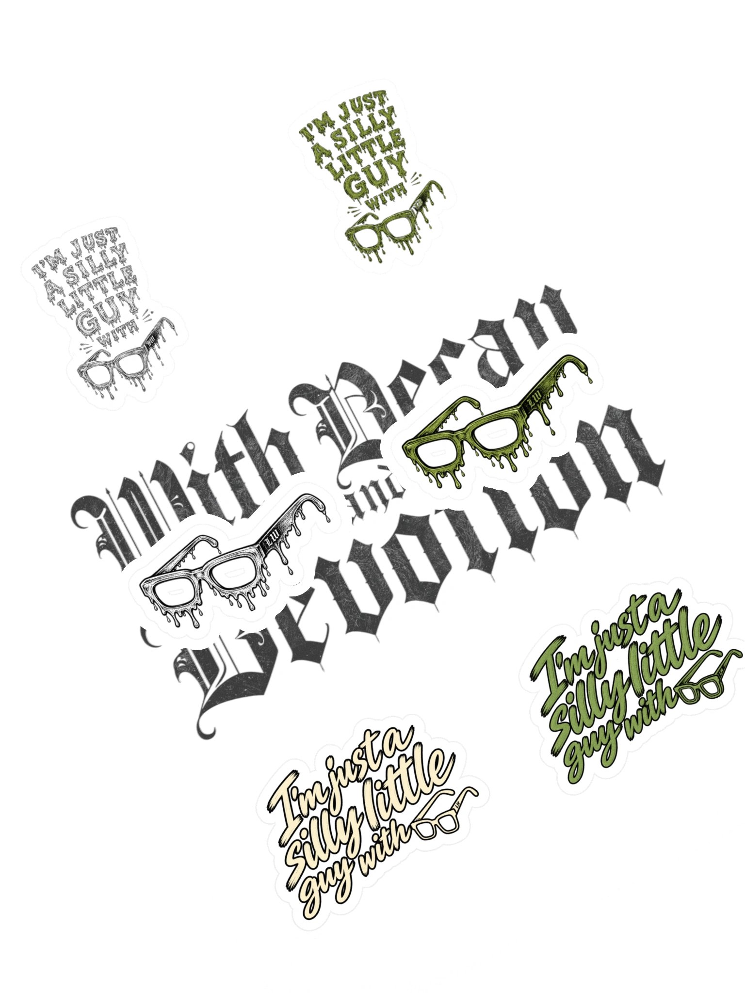 Silly Little Meltdown Sticker Sheet product image (1)