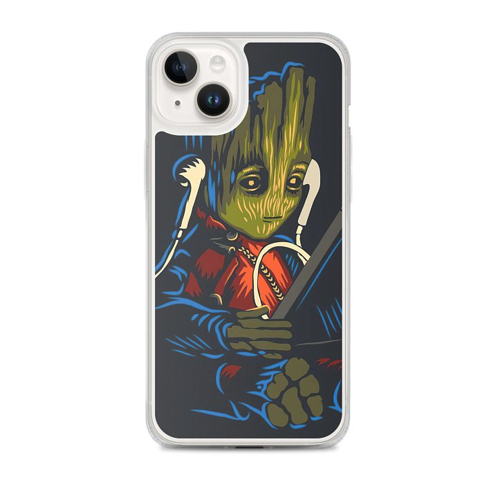 Baby Groot Music MagSafe® Clear Case for iPhone® product image (1)
