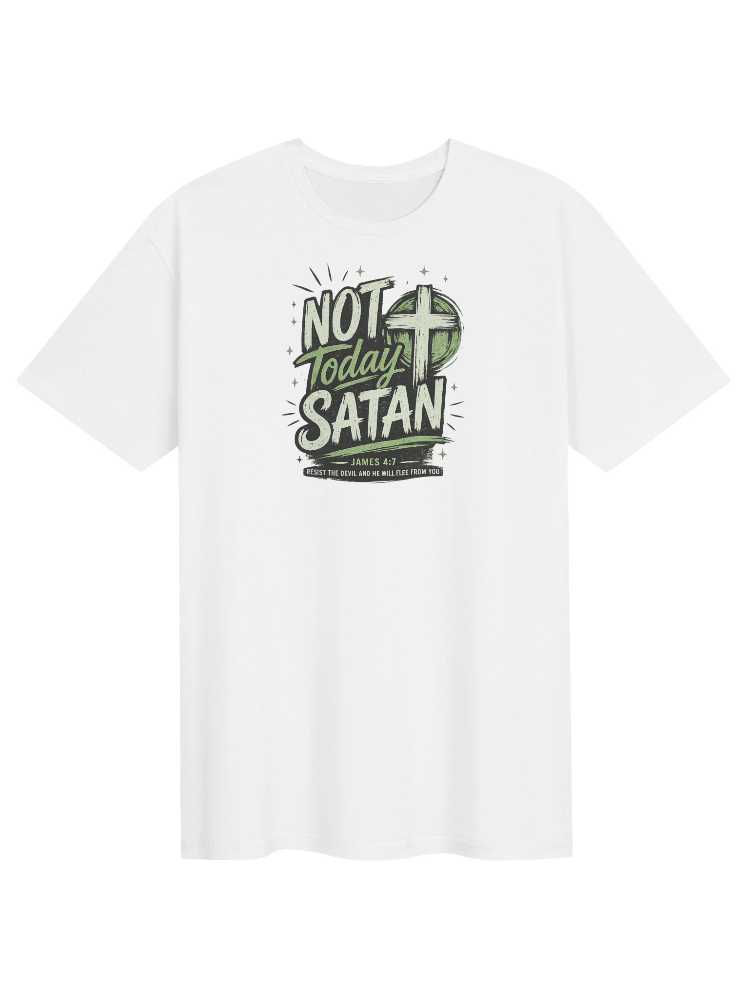 Not Today Satan Unisex T product image (51)