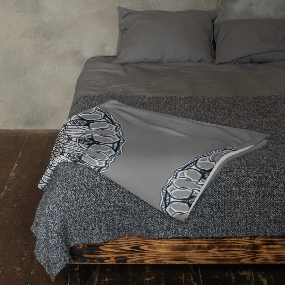 Ornate Floral Delight Throw Blanket product image (11)
