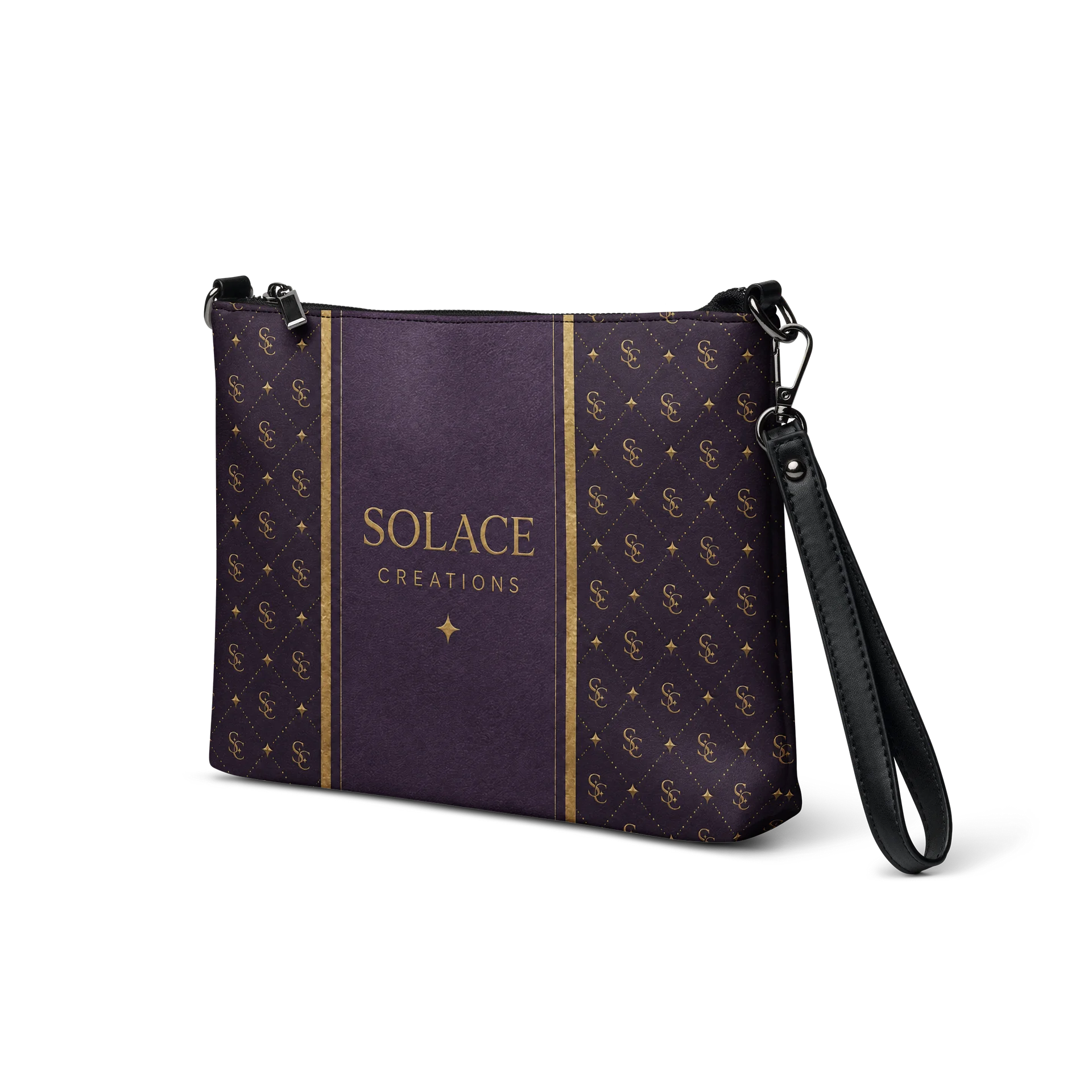 Solace Creations Royal Signature Monogram Crossbody Bag product image (2)