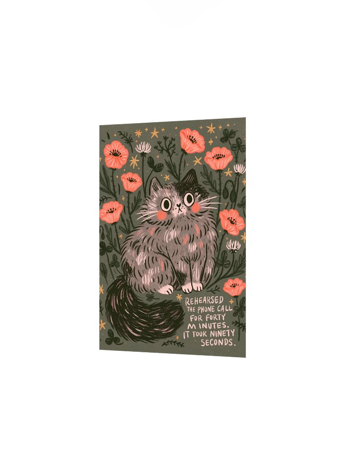 Anxious Cat poster product image (2)