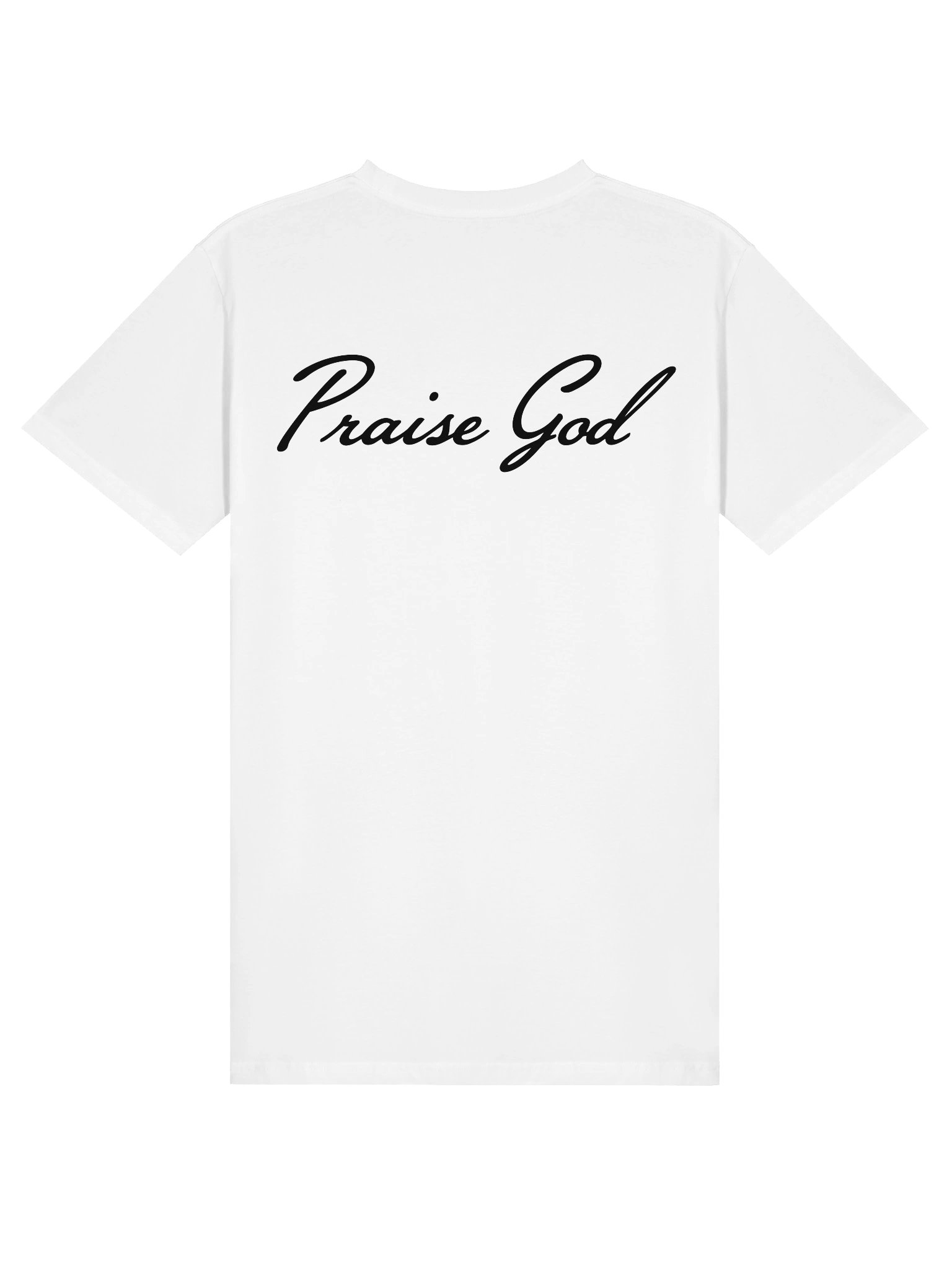 PRAISE GOD ESSENTIAL T-SHIRT - WHITE product image (2)