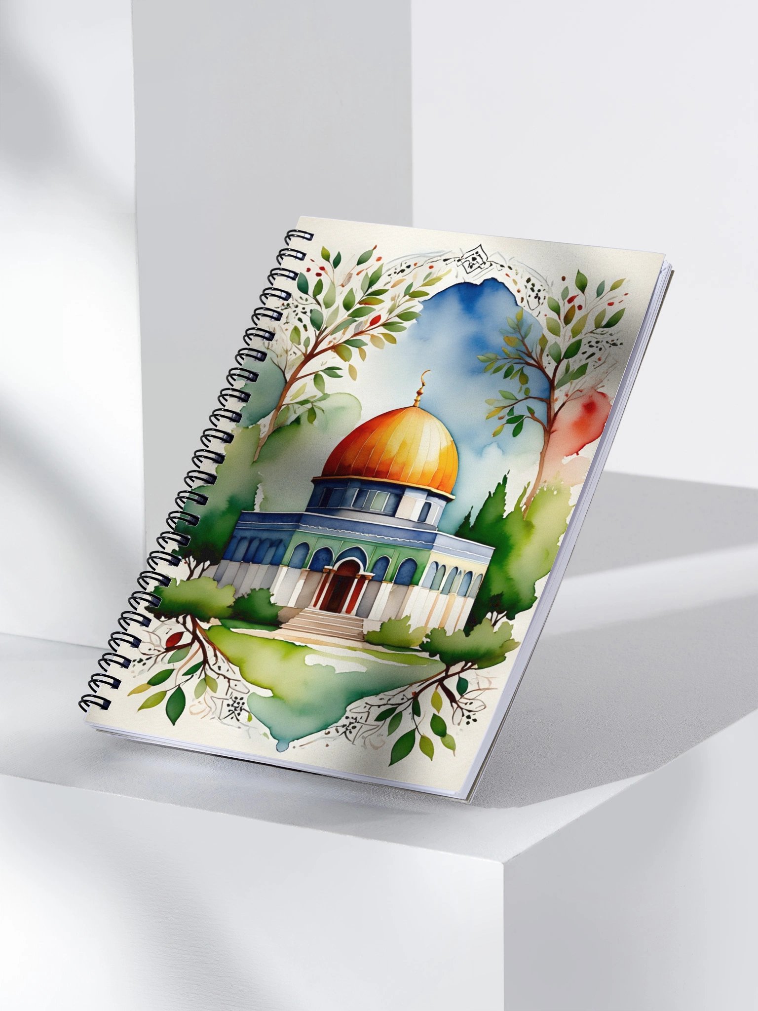 Al-Aqsa Mosque Spiral Notebook product image (3)