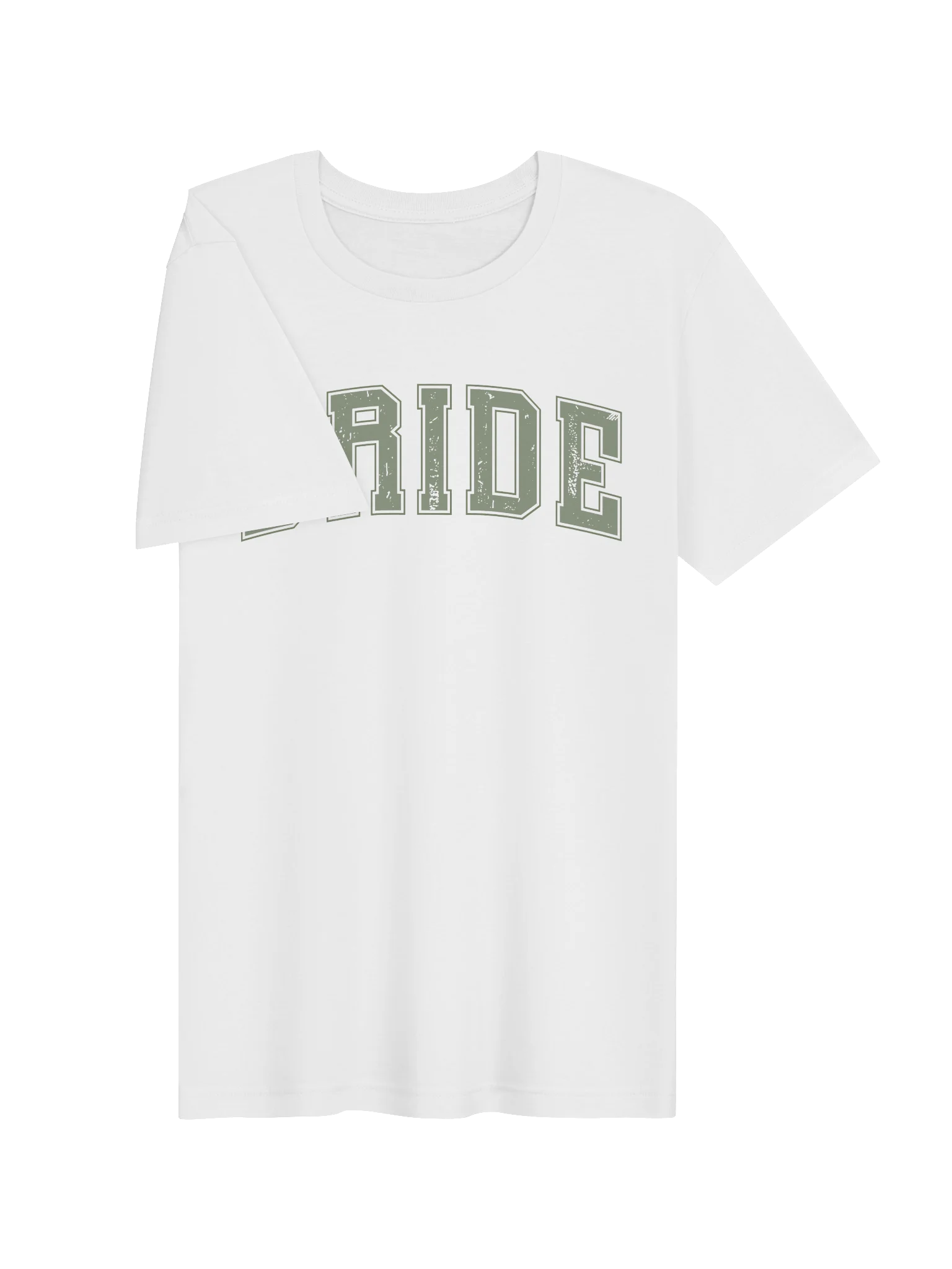 Bride T-Shirt | Minimalist Bridal Tee Sage product image (3)