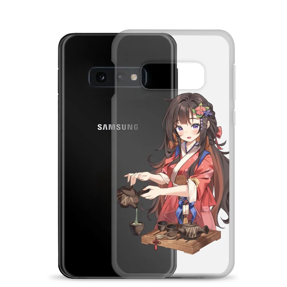 Tea Time Samsung® Clear Case product image (2)