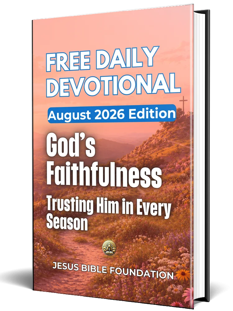 Free Daily Devotional August 2026 Edition: God’s Faithfulness—Trusting Him in Every Season product image (1)