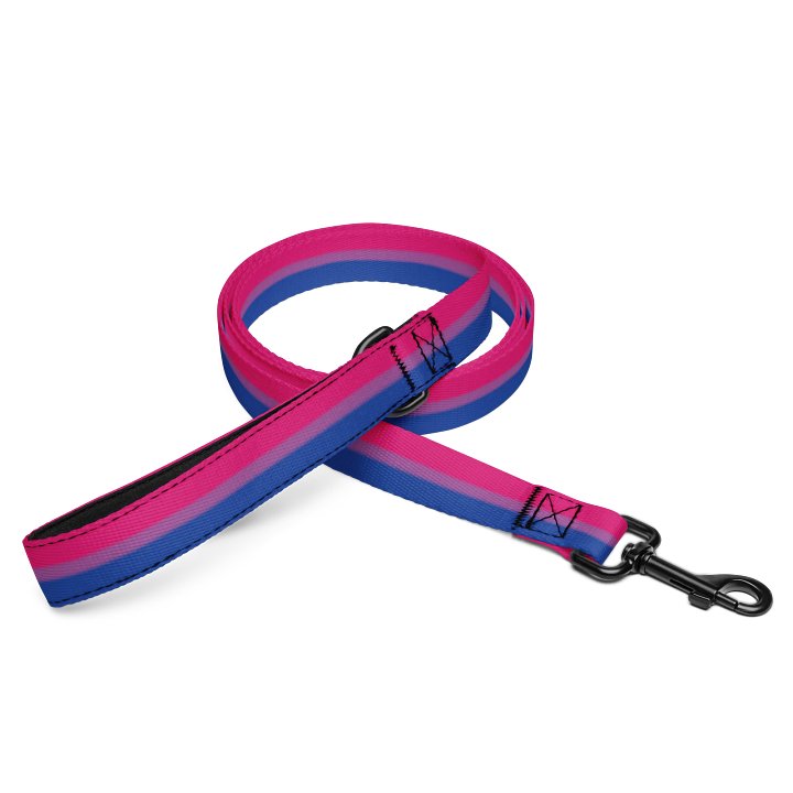 Bisexual Pride Flag Pet Leash product image (1)