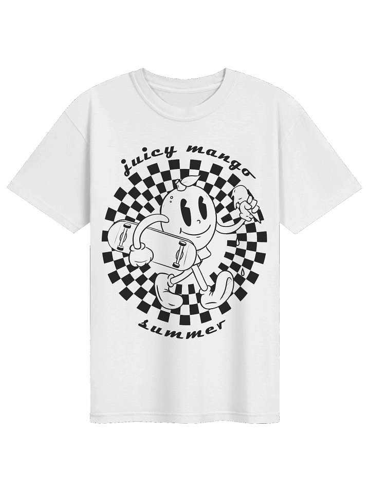 Summer Skater Black Front Print - Tshirt product image (17)