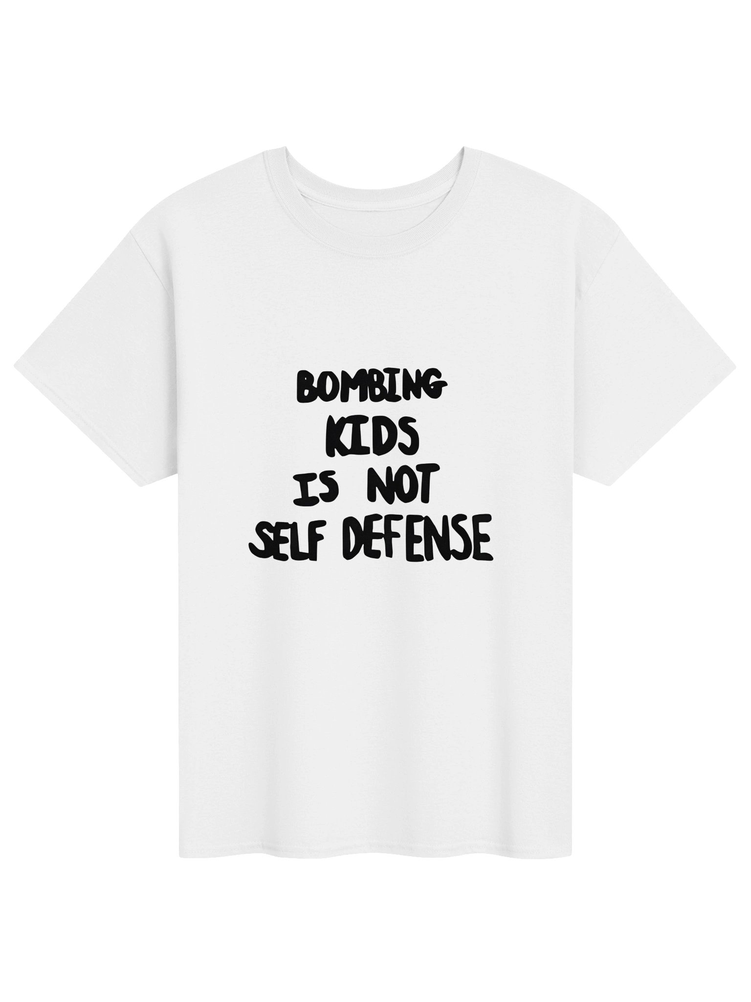 Bombing Kids Is Not Self Defense Shirt 2 product image (3)