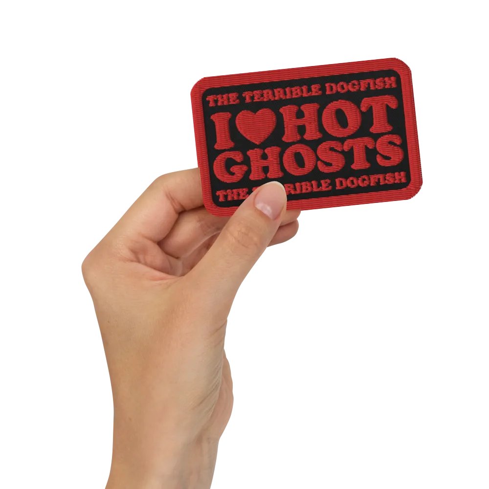 HOT GHOSTS Embroidered PATCH product image (2)