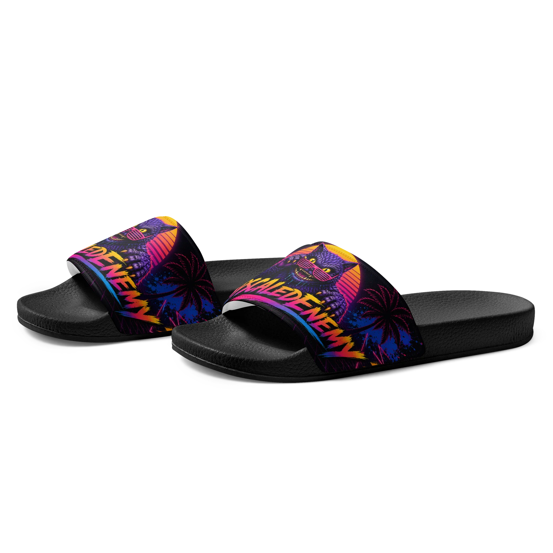 UpscaledEnemy - 80s Baby! Beach Slides product image (3)