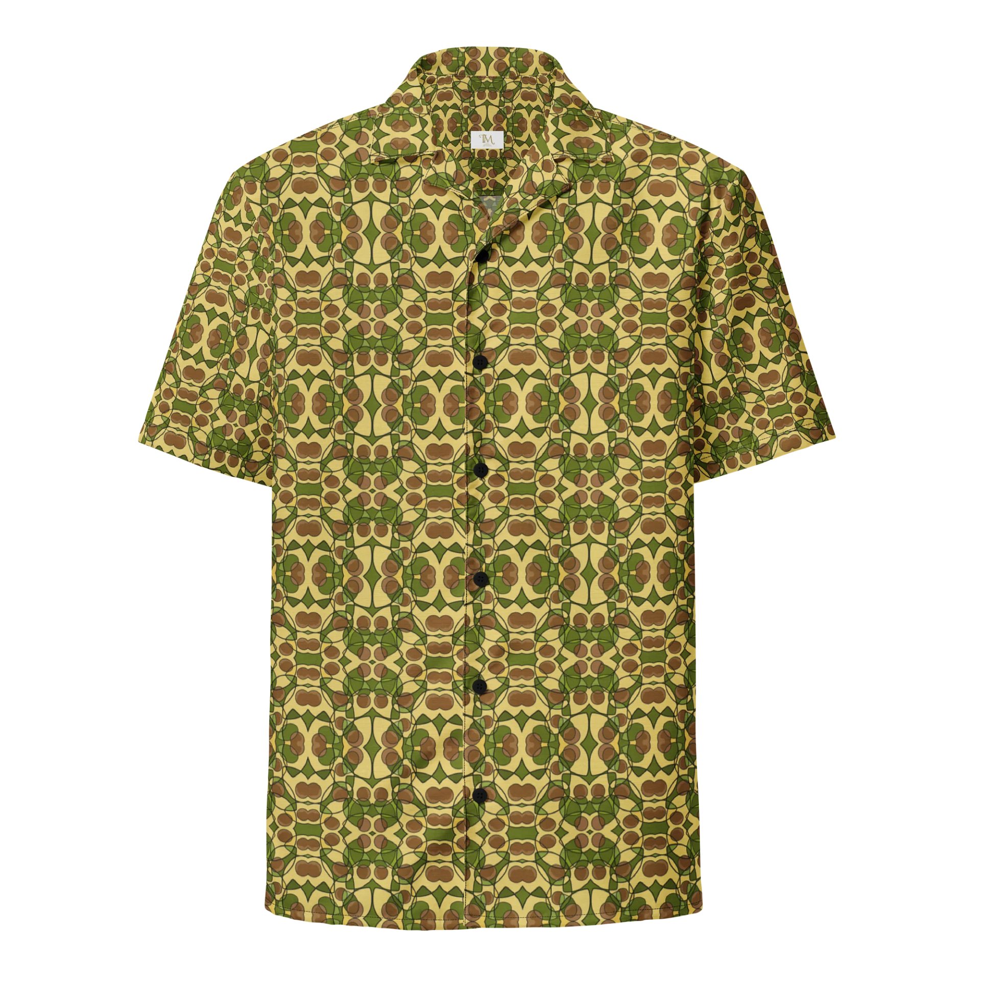 Avocado Reverie – Men's Avocado Pattern Hawaiian Shirt product image (2)